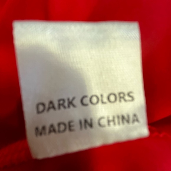 NWT GSUWOO Red Long Sleeved Rashguard Swimsuit, Sz. LG - Picture 8 of 13